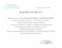 Więcej o: KOMUNIKAT