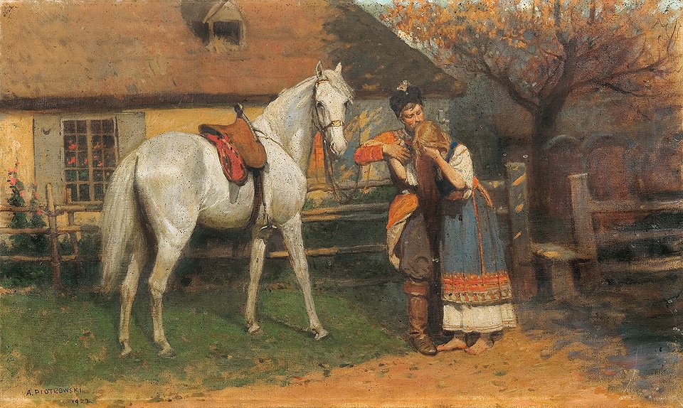 Antoni_Piotrowski_Pożegnanie_1922